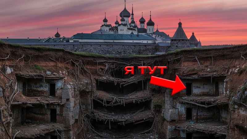 Я СПУСТИЛСЯ ПОД МОНАСТЫРЬ XV ВЕКА! Соловецкий монастырь - вместо урока истории