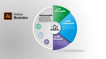 Create an infographic designs in Illustrator