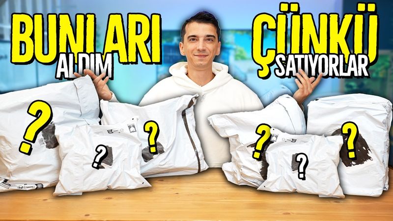 Bunları Aldım, Çünkü Satıyorlar! Toplu Paket Açılışı