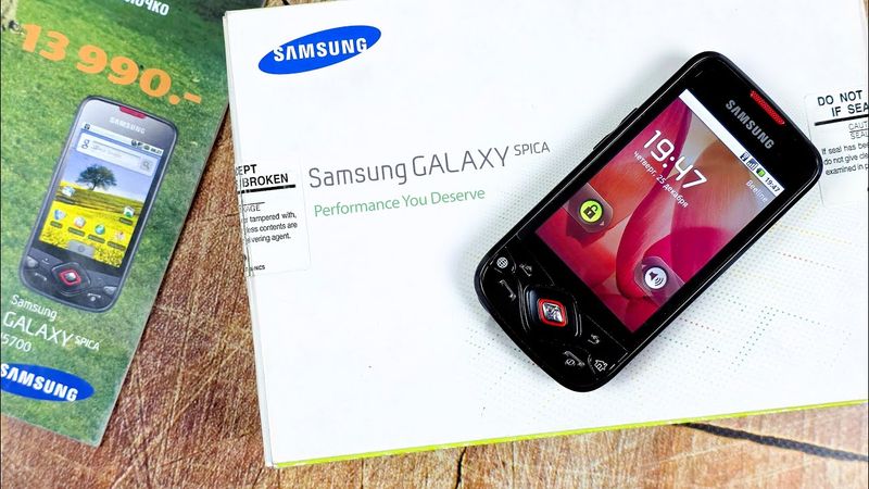 Samsung GALAXY Spica: мой ПЕРВЫЙ опыт с ANDROID (2009) – ретроспектива!