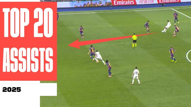 ¡Las 20 MEJORES ASISTENCIAS de 2025 en LALIGA! 🎁🔝
