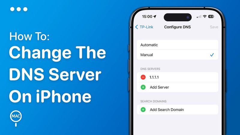 How To: Change DNS Server On iPhone - (Easy Guide)
