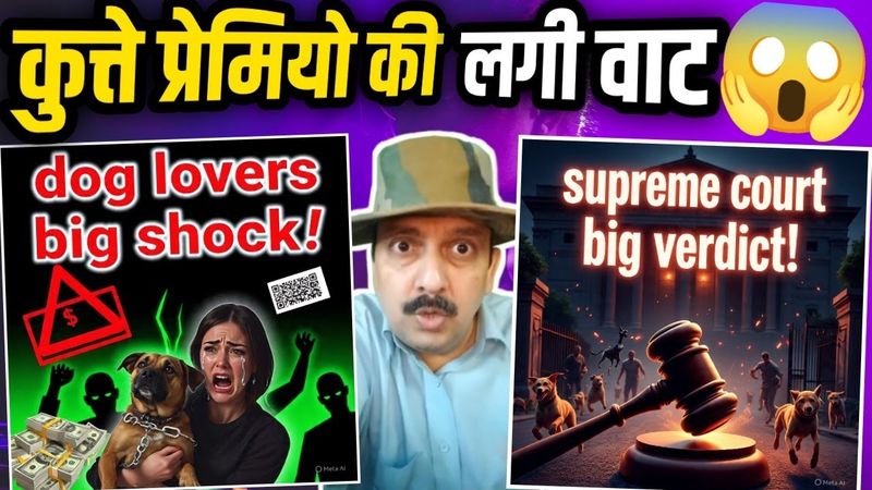 Supreme Court Verdict on Stray Dogs | Vaccination, Feeding Ban, NGO Fine, QR Tag, Public Safety