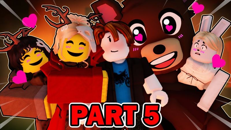 99 NIGHTS IN THE FOREST, BUT THERE ARE ONLY GIRLS!? (PART 5) Roblox Animation