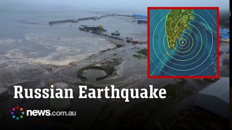 8.8 magnitude Earthquake hits off the coast of Russia