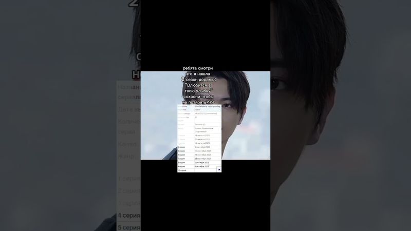 Подпишись🌿||дорама:"Влюбится в твою улыбку"  2-сезон