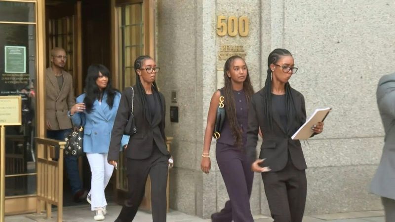 Diddy's children walking out of court as jury begins deliberations in sex trafficking trial | AFP