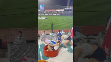 봅슬레이 타는 예삐 #이예빈 #이예빈치어리더#ktwiz #kt위즈 #kt위즈치어리더