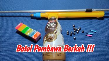 Jangan buang Botol bekas, bisa jadi mainan penangkap cicak dan ikan