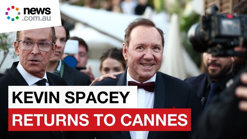 "I'm still standing": Kevin Spacey's return to Cannes