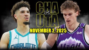 Utah Jazz vs Charlotte Hornets Full Game Highlights - November 2, 2025 | NBA Season