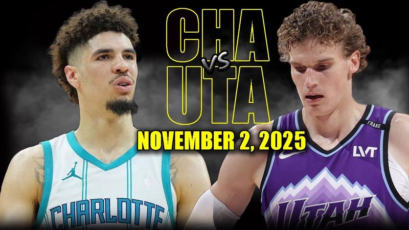 Utah Jazz vs Charlotte Hornets Full Game Highlights - November 2, 2025 | NBA Season
