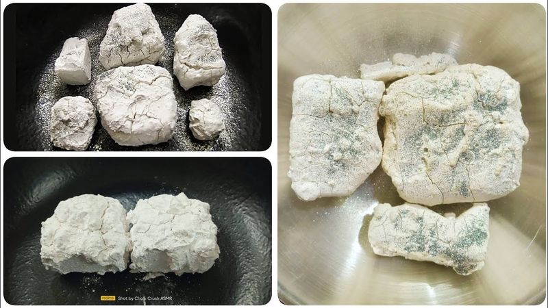 3 IN 1 • Plain Pasted Fresh Blocks & Chunks Crush Compilation • Crunchy Soft Chunky Crumbling ASMR 🤍