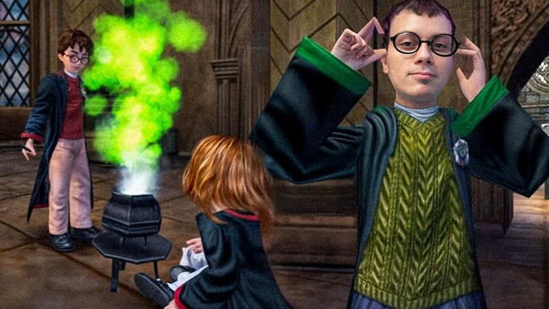 БАГАТОЗІЛЬНА НАСТІЙКА - Harry Potter and the Chamber of Secrets на ПК проходження українською #2