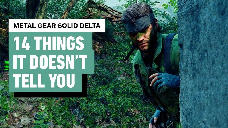 Metal Gear Solid Delta: Snake Eater - 14 Things it Doesn't Tell You