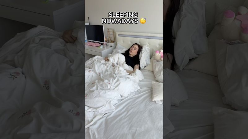 Sleeping nowadays 😴 #elsarca #tiktok