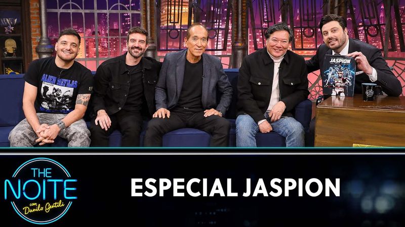 Especial Jaspion - Adriano Almeida, Carlos Takeshi, Toshi Egashira e Ricardo Cruz|The Noite 10/09/24