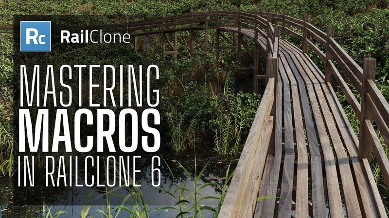 3ds Max Pro Tip: Mastering Macros in RailClone 6