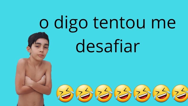 O Digo Me Desafiou Na Piscina