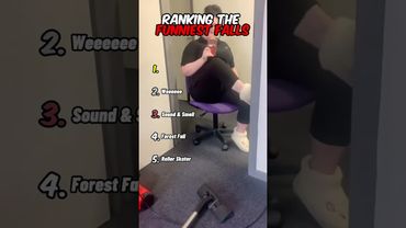 Ranking The Funniest Falls #funny #viralvideo #ranking