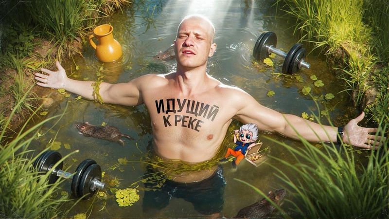 ЛЫСЫЙ ФИЛОСОФ - ИДУЩИЙ К РЕКЕ/СЕРЖ ДУР-ДАЧНИК
