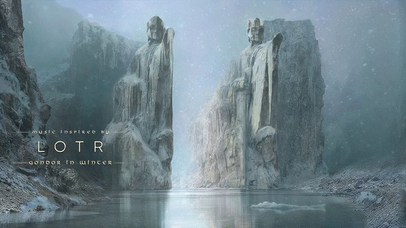 Gondor in Winter – LOTR Epic Fantasy Ambient Music for Relaxation & Focus