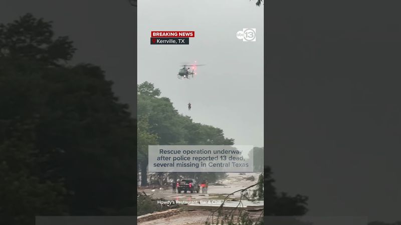 Rescue operation underway after police say 13 dead, several missing in Central Texas