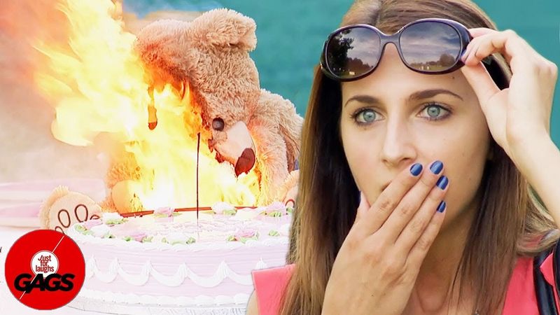 Ex Boyfriend Ruins Her Birthday | Just For Laughs Gags