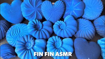 ASMR 💙Blue Gym Chalk Reform Crush💙 #416