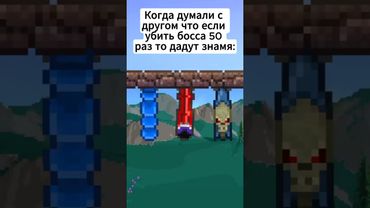 За боссов дают Знамя? #terraria #террария #юмор #мемы #анимация #animation