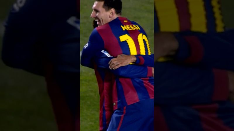 This duo was 🔥 MESSI and NEYMAR