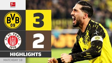 LAST-MINUTE Winner! | BORUSSIA DORTMUND - ST. PAULI | Highlights | Matchday 18 – Bundesliga 25/26