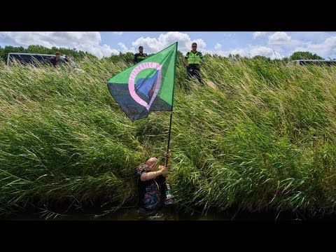 Dutch police break up climate protest near The Hague ahead of NATO summit