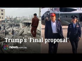 Trump proposes final 60-day Gaza truce — warns Hamas