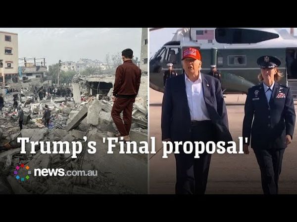 Trump proposes final 60-day Gaza truce — warns Hamas