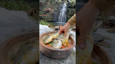 Güveçte Çipura (Çupra) Balığı 🐟 - cooking delicious cupra fish on a clay tile