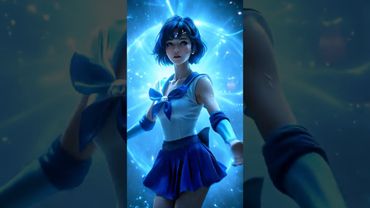 Sailor Mercury Transformation | Realistic Cinematic Version #sailormoon