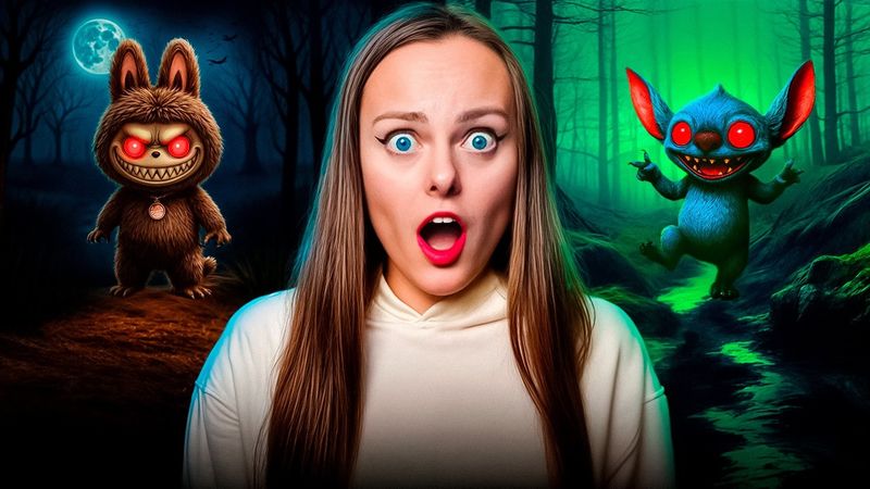 ЛАБУБУ против СТИЧА в РЕАЛЬНОЙ ЖИЗНИ !