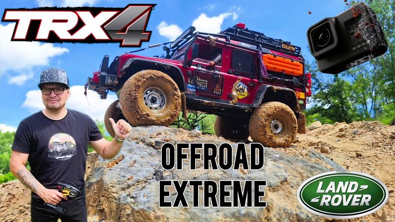 Traxxas TRX-4 Defender RC scale 1/10 offroad extreme #rcoffoad #rccar #rcmud #traxxas