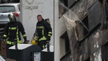 In Reims, firefighters on site after a fire that killed four people | AFP