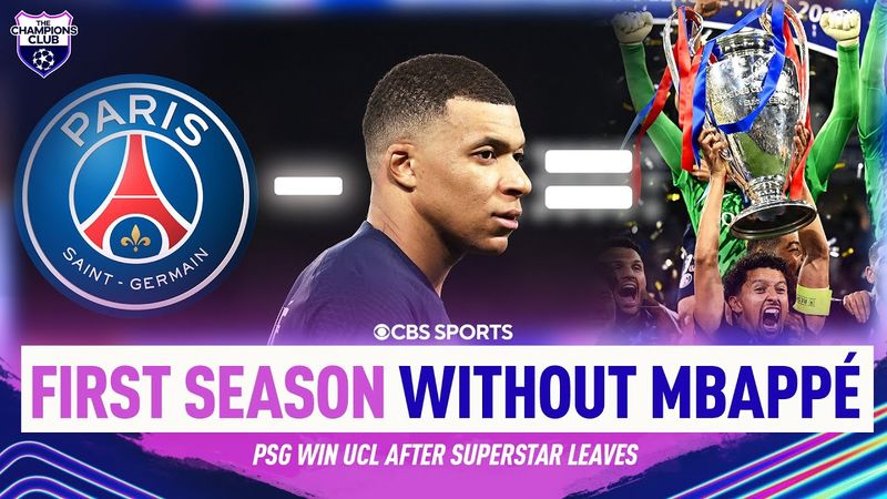 PSG lifts Champions League trophy! 🏆 How does Kylian Mbappé feel about it? 🤔 | Champions Club