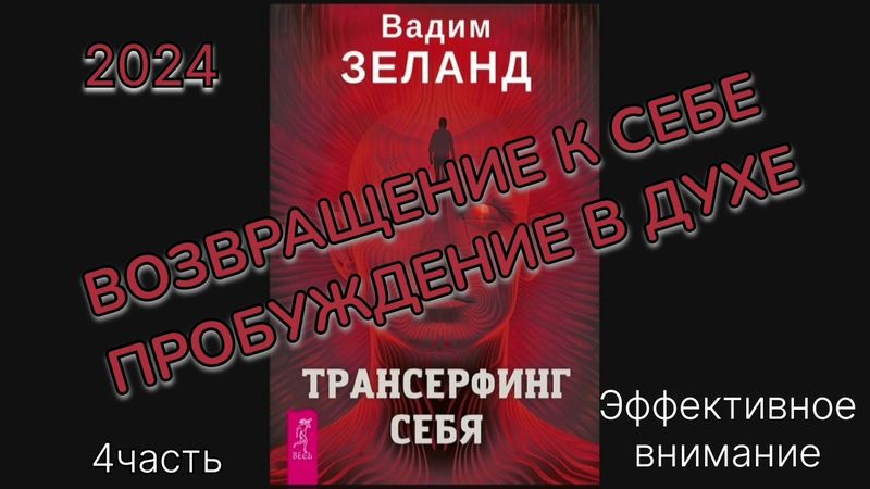 ТАРНСЕРФИНГ СЕБЯ 2024г.‼️ВАДИМ ЗЕЛАНД‼️ ЭФФЕКТИВНОЕ ВНИМАНИЕ #аудиокнига #зеланд #трансерфингсебя