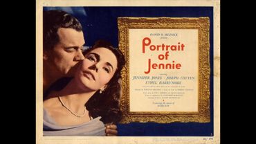 Jennifer Jones, Joseph Cotten, Ethel Barrymore & Lillian Gish in "Portrait of Jennie" (1948)