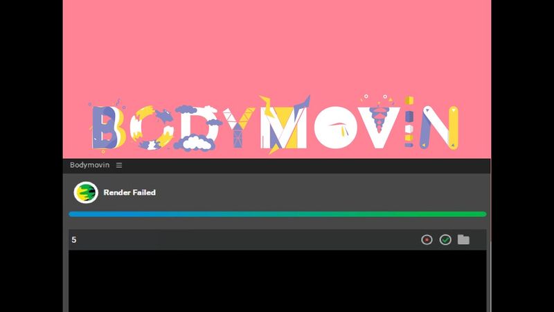 bodymovin render failed   Solved