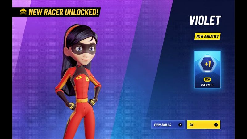 Disney Speedstorm: New Racer Unlocked: Violet