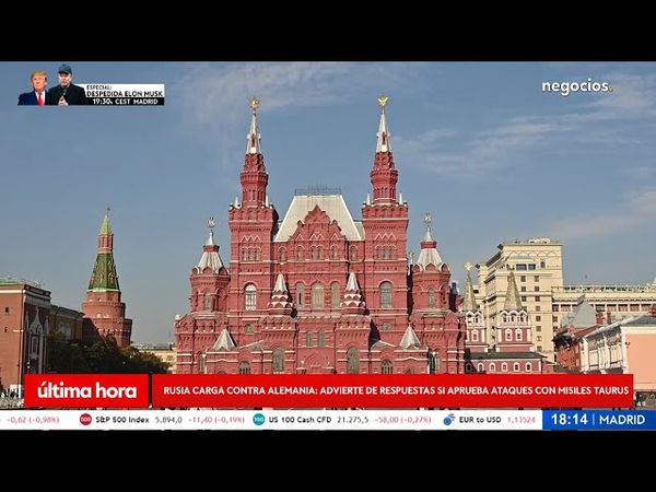 ÚLTIMA HORA | Rusia contra Alemania: advierte de respuestas si aprueba ataques con misiles Taurus
