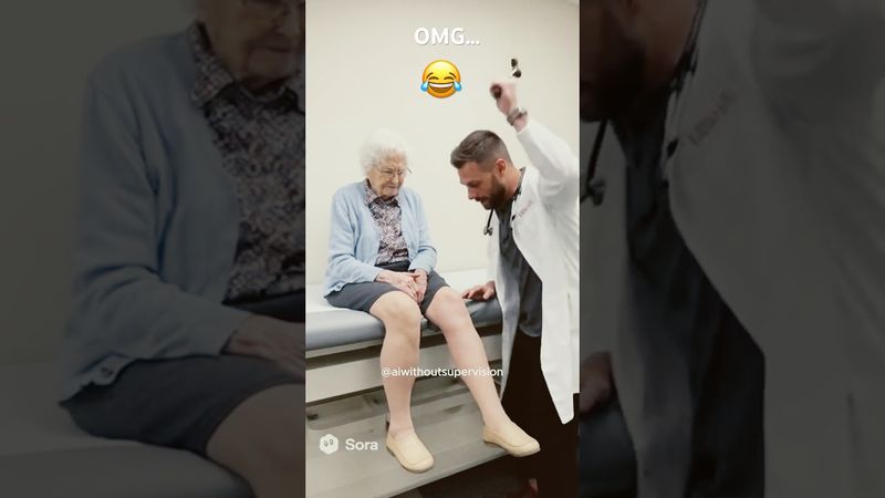 HILARIOUS Older People At The Doctors 😂 (Sora 2) #funny