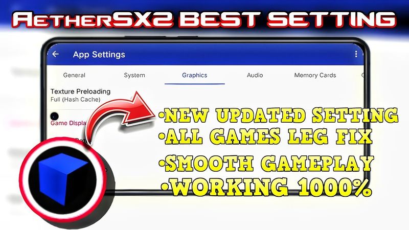 AetherSX2 Emulator Best Settings For All Android Phones | For Mid-Low End Devices🔧