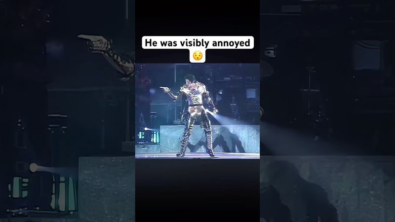 MICHAEL JACKSON HISTORY TOUR SCREAM LIVE | HE WAS STARTING TO GET ANNOYED 😯