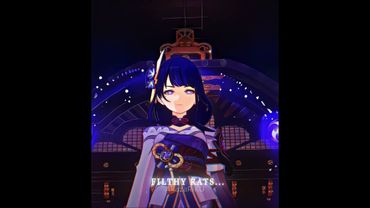 Raiden Shogun edit / Genshin impact /NO ERA AMOR (Ultra Slowed)